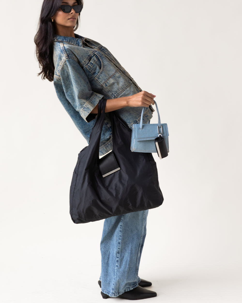 The Keychain Tote — lifestyle view